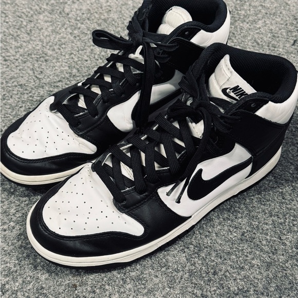 Nike Black and White Panda Dunk Sneakers